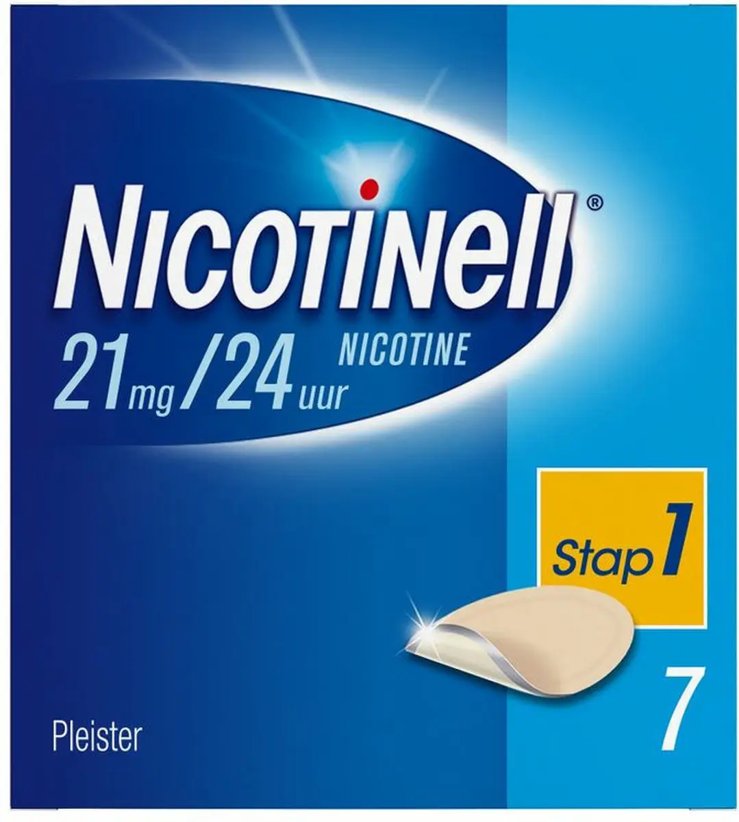 Nicotinell Nicotinepleisters 21mg