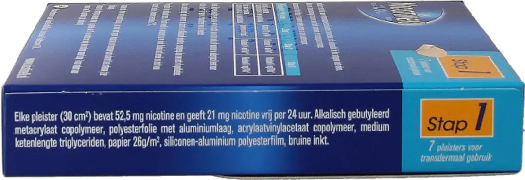 Nicotinell Nicotinepleisters 21mg - 2x7 Stuks