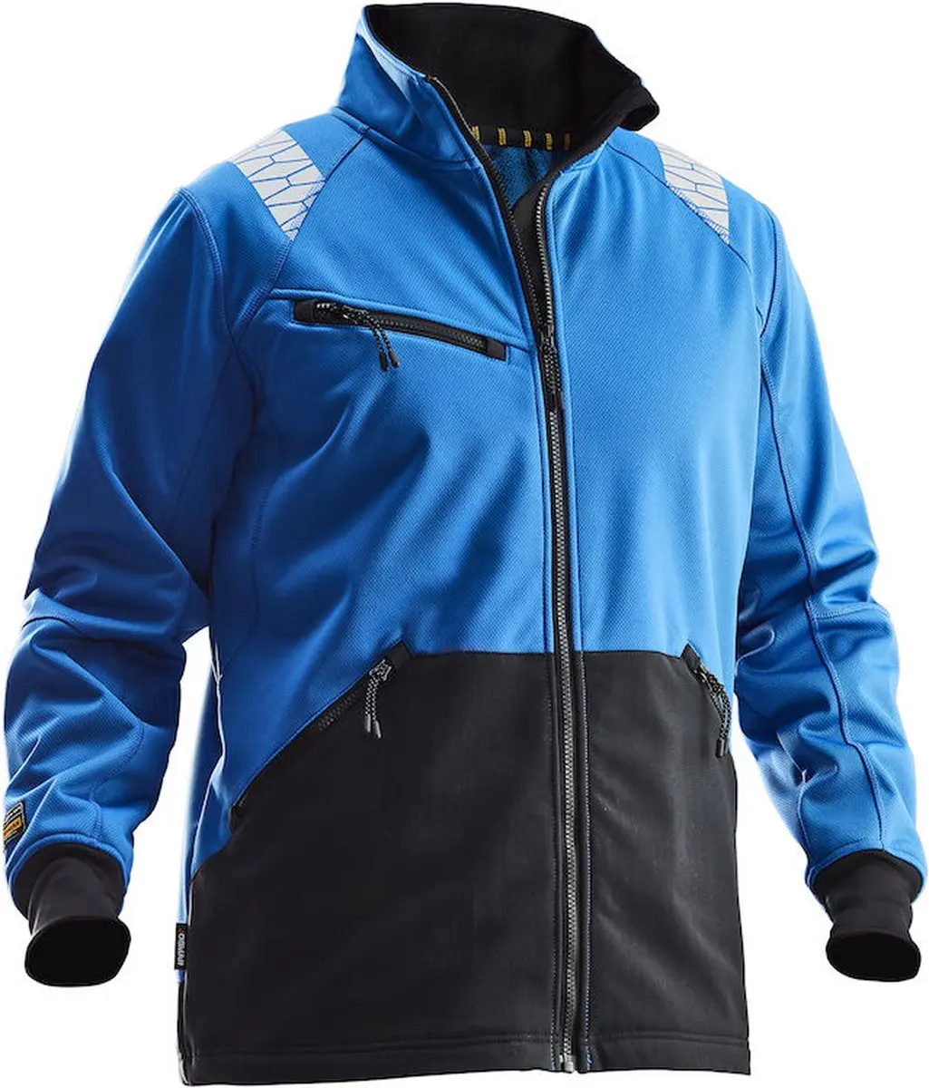 Jobman Jacket Windblocker Kobalt/Zwart