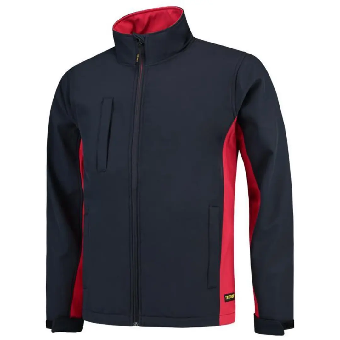 Tricorp Softshell Bicolor 402002 - Navy/Lime XXL - afbeelding 6 van 6