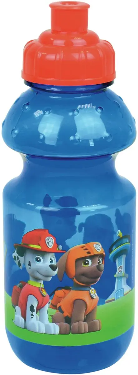 PAW Patrol Drinkfles Blauw 350ml - 3 Stuks