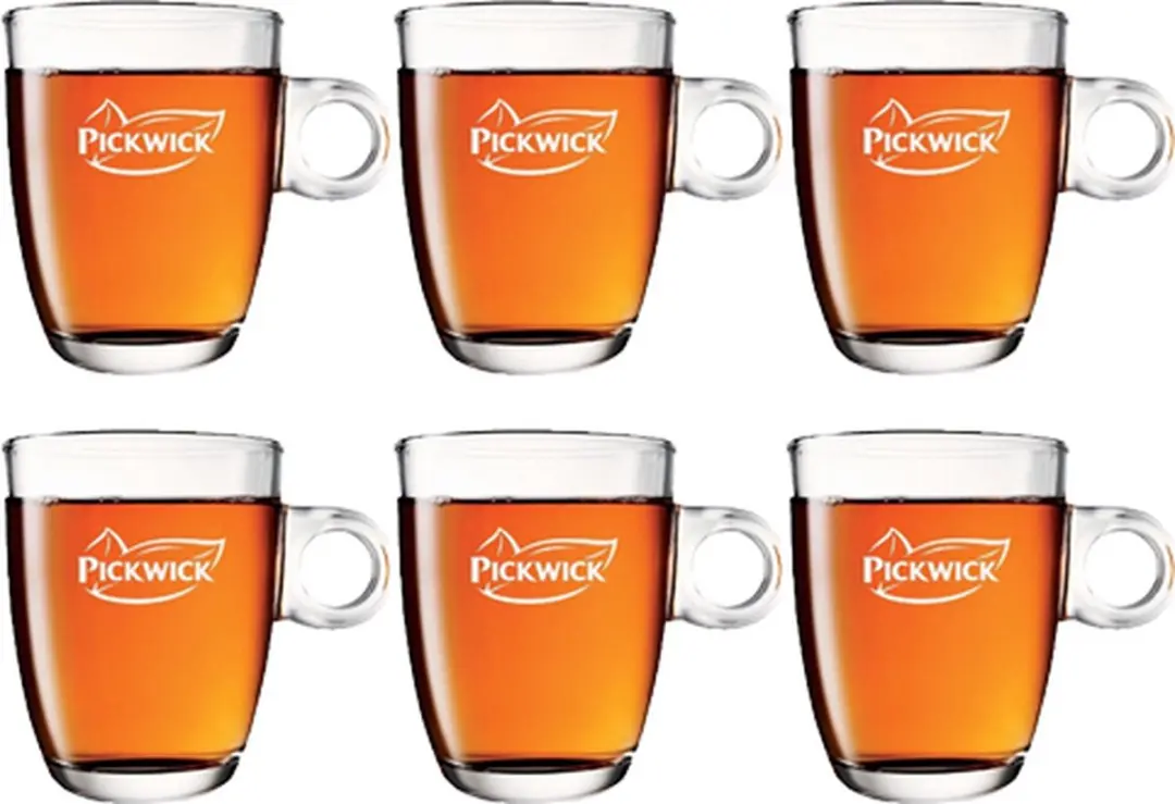 Pickwick Theeglazen 26cl - 6 Stuks