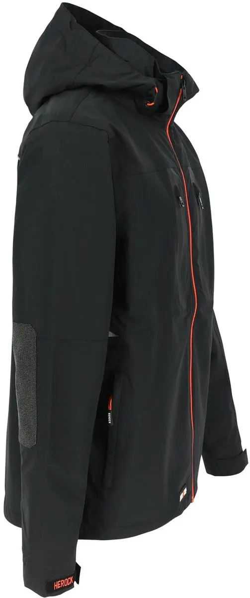 Herock Aspen Regenjas XL - Zwart