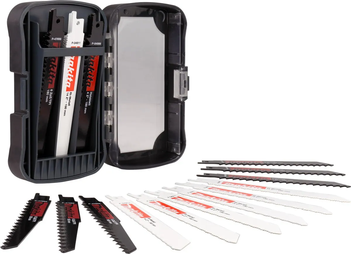 Makita P-81262 Reciprozaagbladenset - 25 Stuks