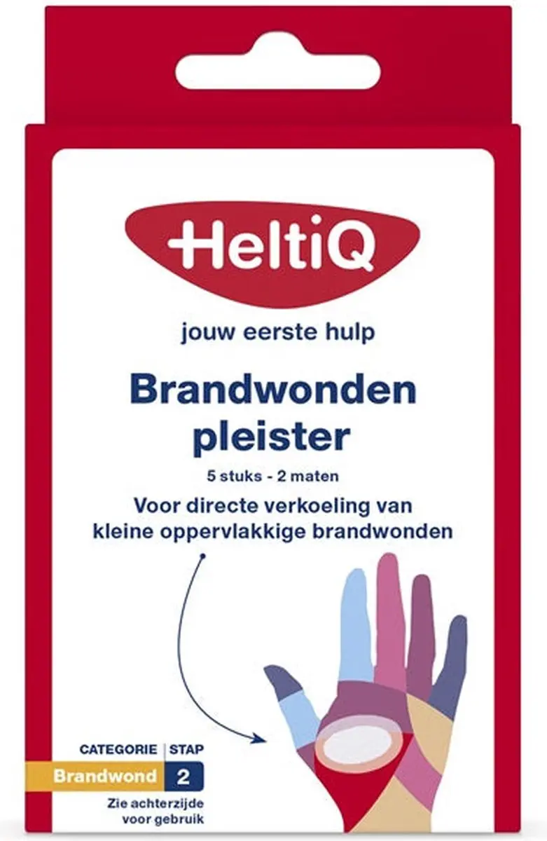 HeltiQ Hydrogel Brandwondenpleister