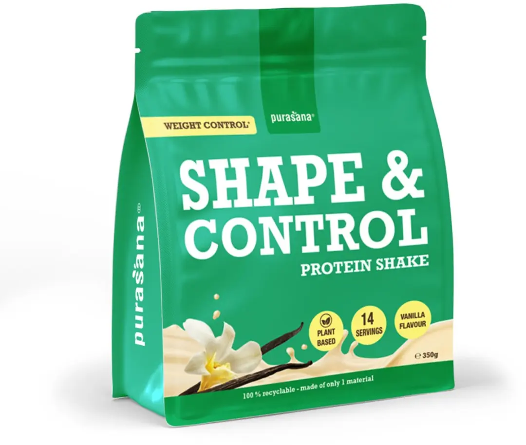 Purasana Shape & Control Vegan Protein Vanille - 2x350g