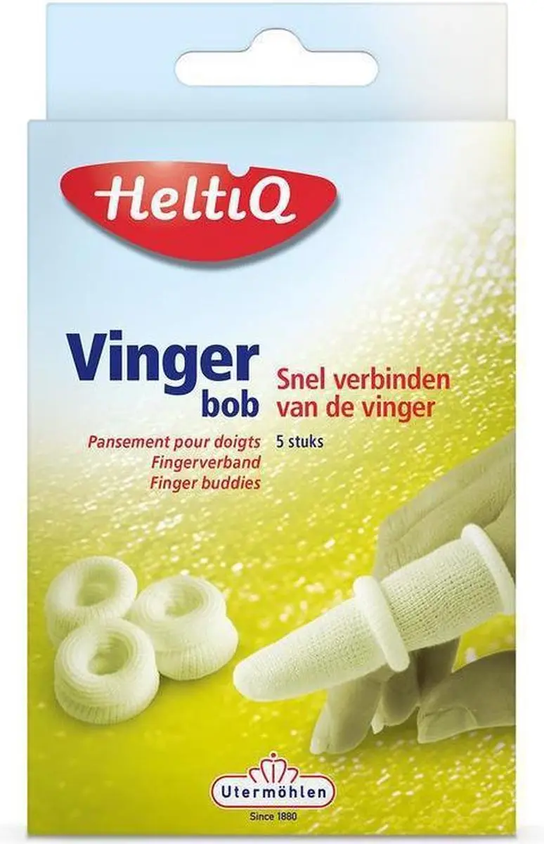 Heltiq Vingerbob Doosje 5 Stuks