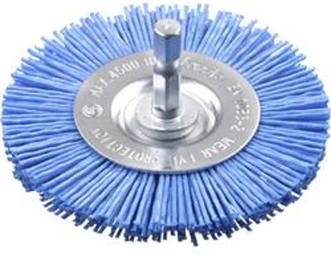 KWB Schijfborstel Nylon 75mm - Kleurloos