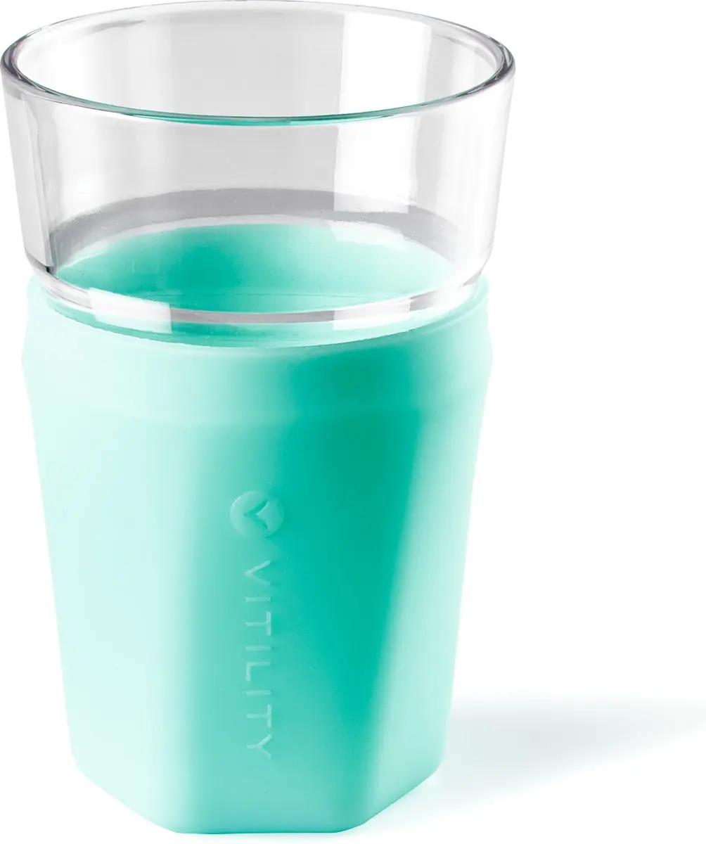 Vitility Cup Sleeve Glow Aqua
