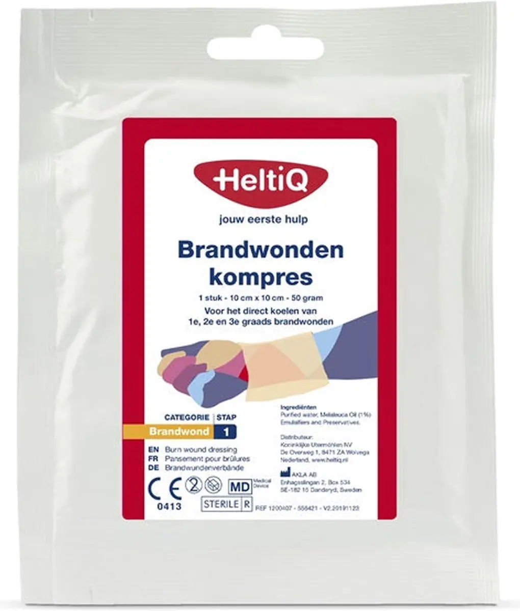 HeltiQ Brandwondenkompres 50ml