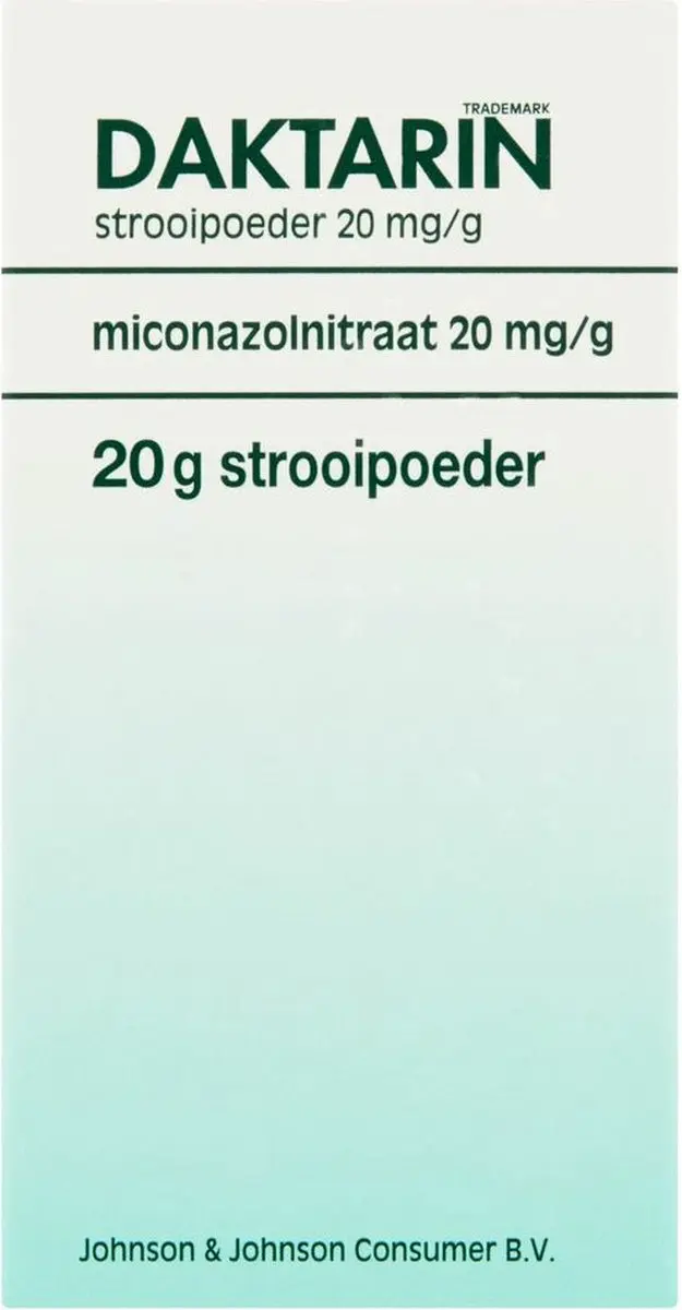Daktarin Poeder 2% 20g