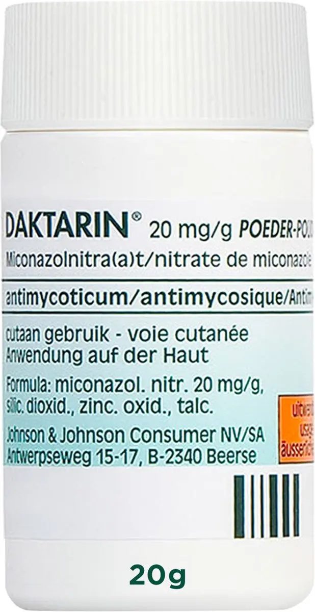 Daktarin Poeder 2% 20g