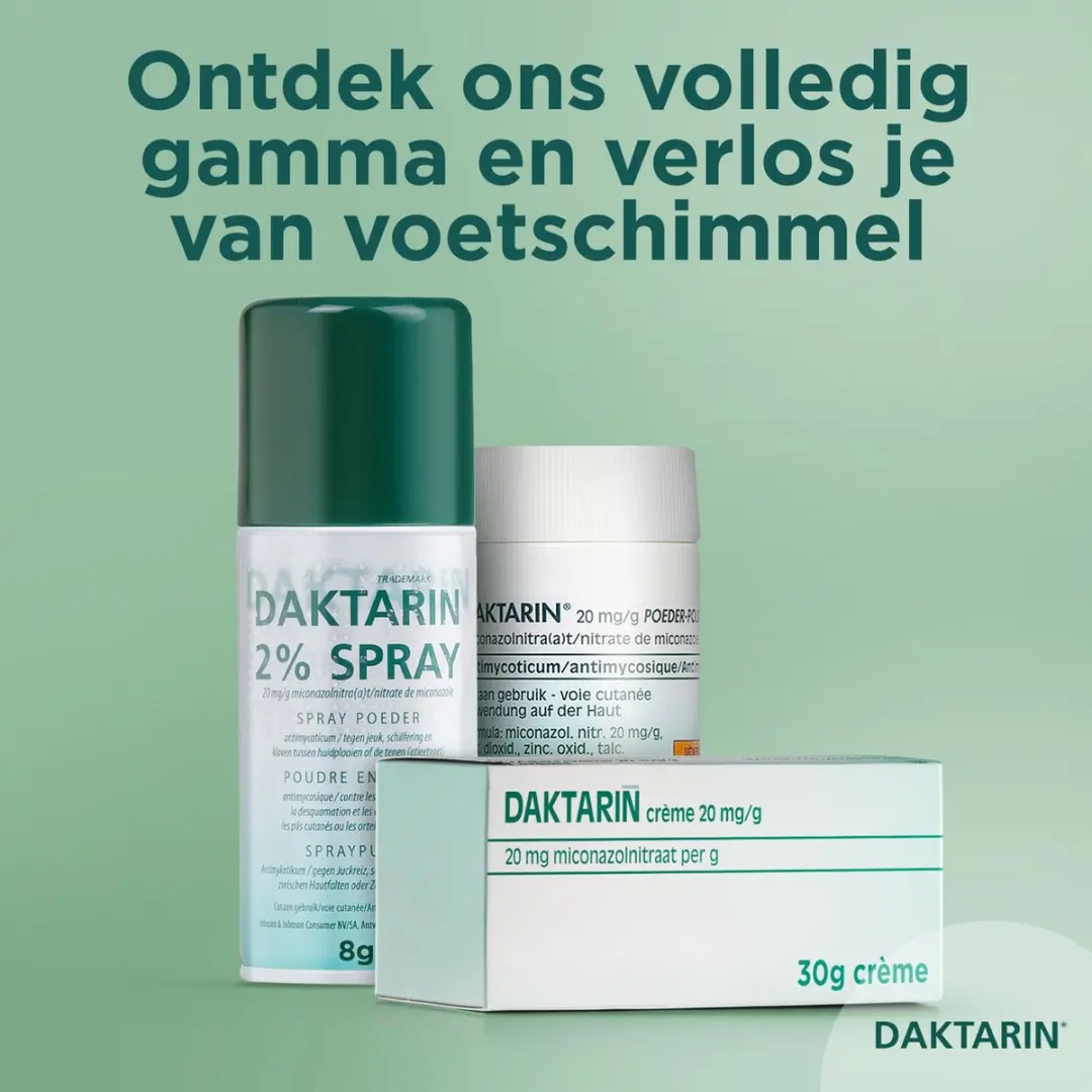 Daktarin Poeder 2% 20g
