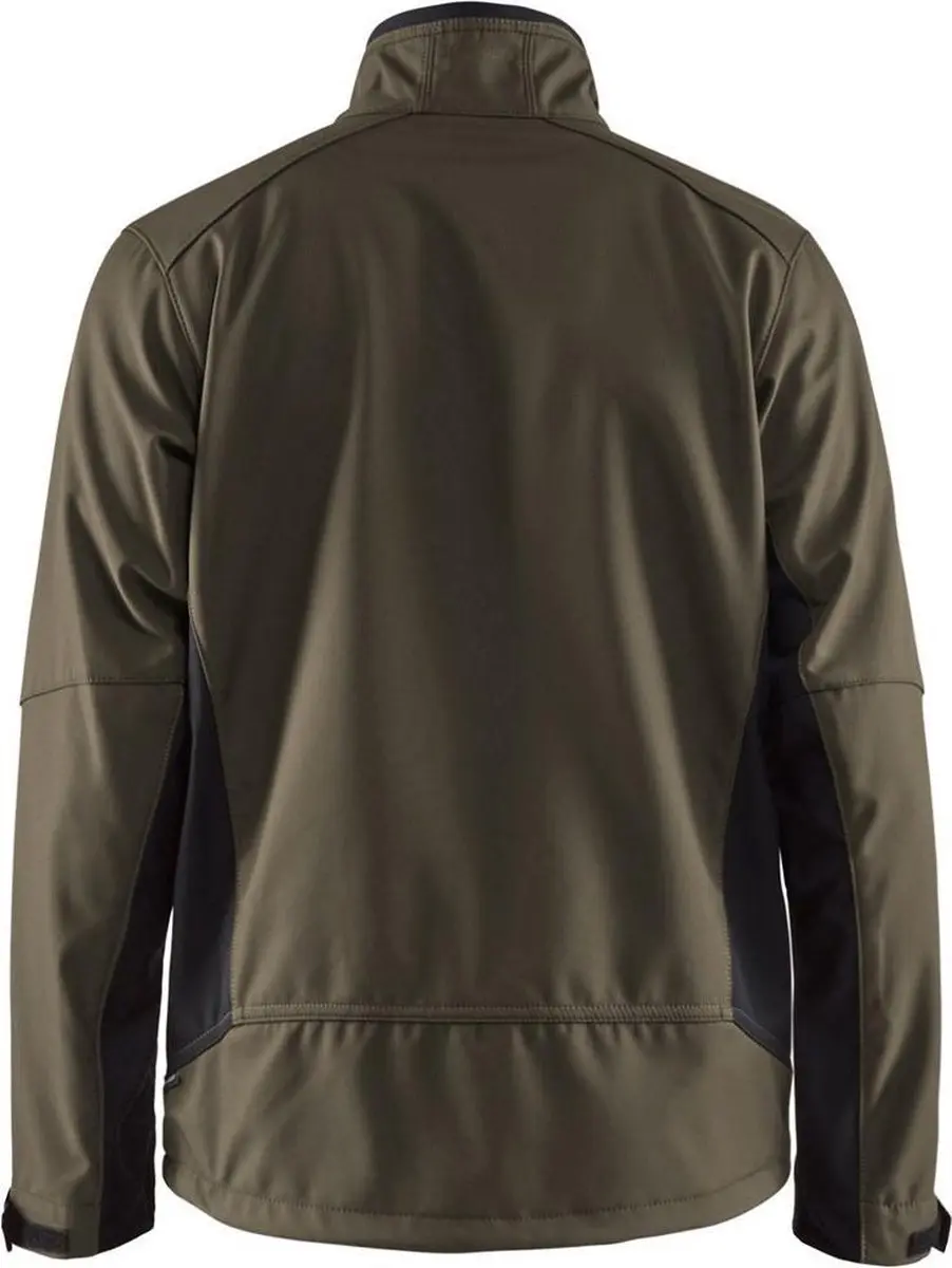 Blåkläder Softshell Jack 4950-2516 - Groen/Zwart - L