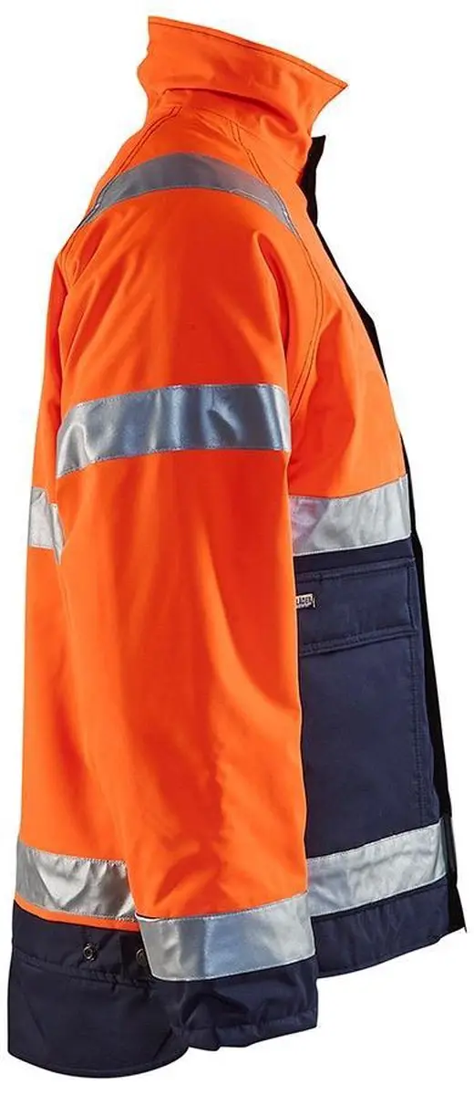 Blåkläder 4827-1977 Winterjas - M - High Vis Oranje/Marineblauw