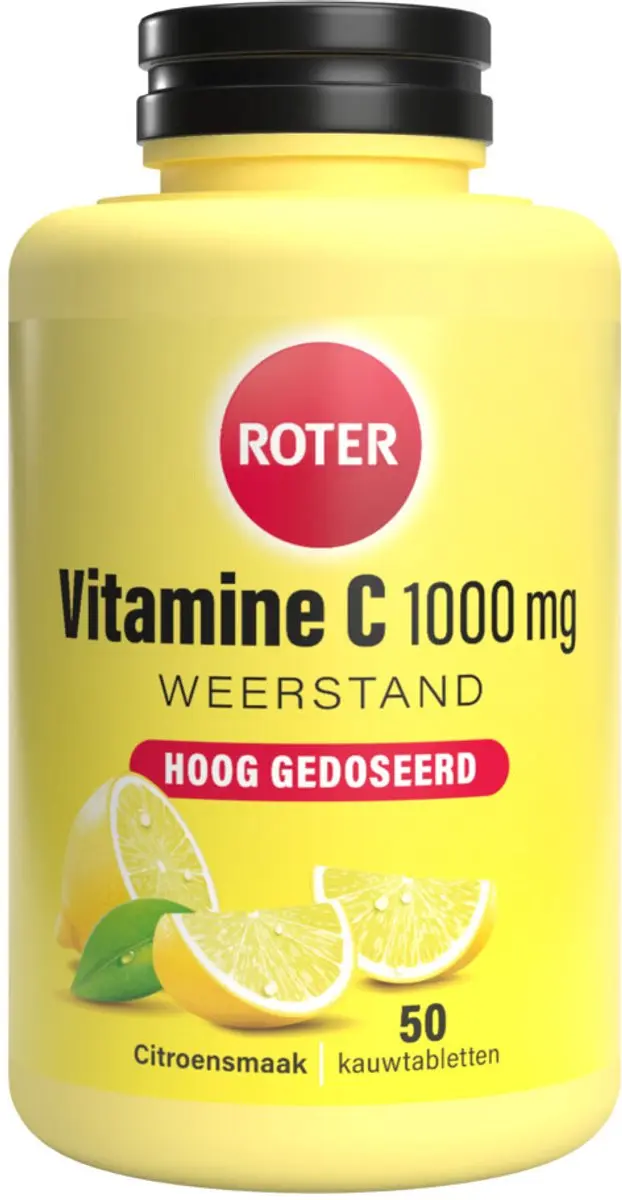 Roter Vitamine C 1000mg Kauwtabletten