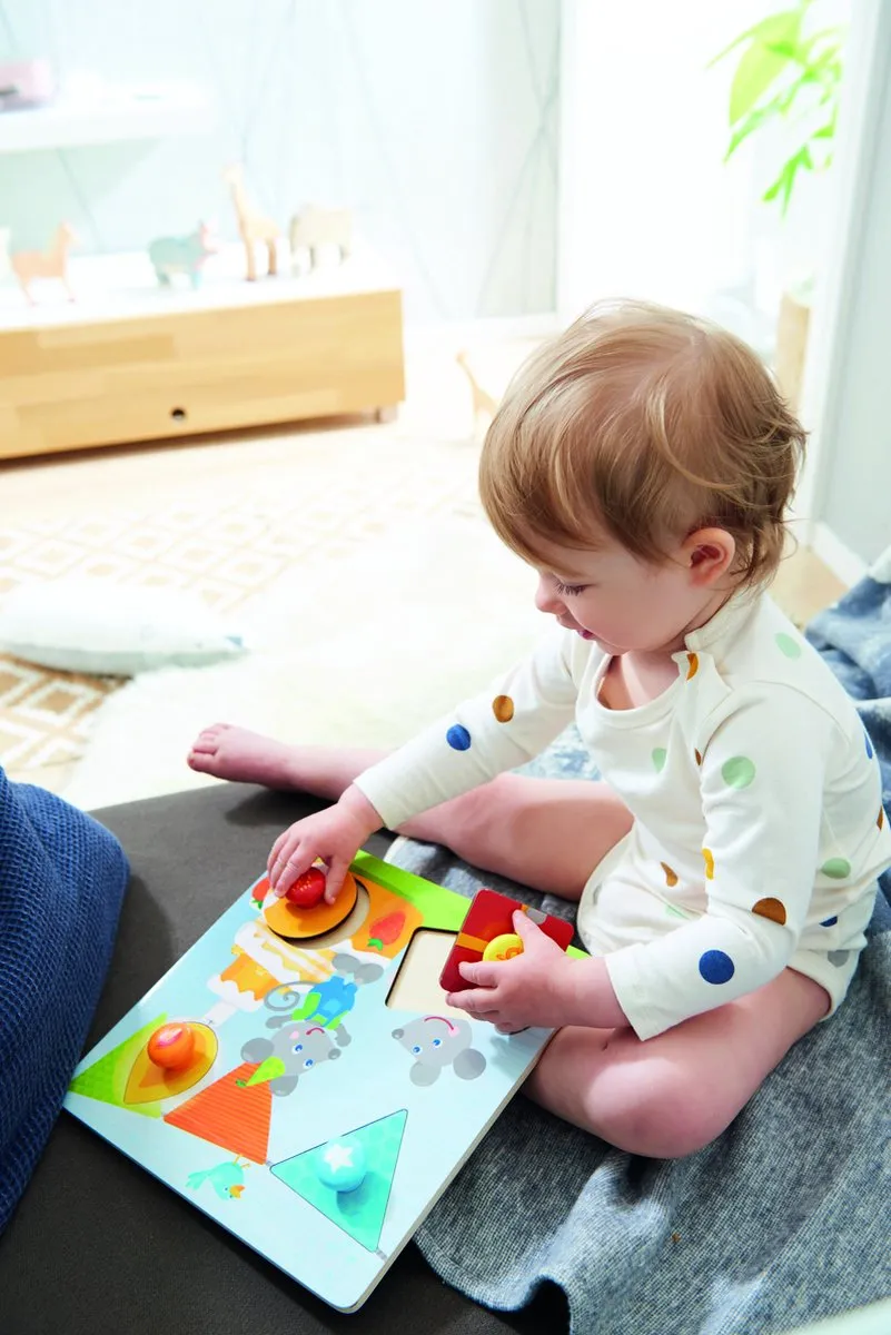 Haba Vormenpuzzel Muizenfeest Junior - 4 Stuks