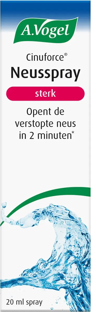 A.Vogel Cinuforce Neusspray Sterk 20ml