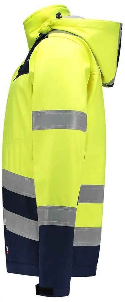 Tricorp Softshell Multinorm 3011 5XL - Fluor geel/donkerblauw