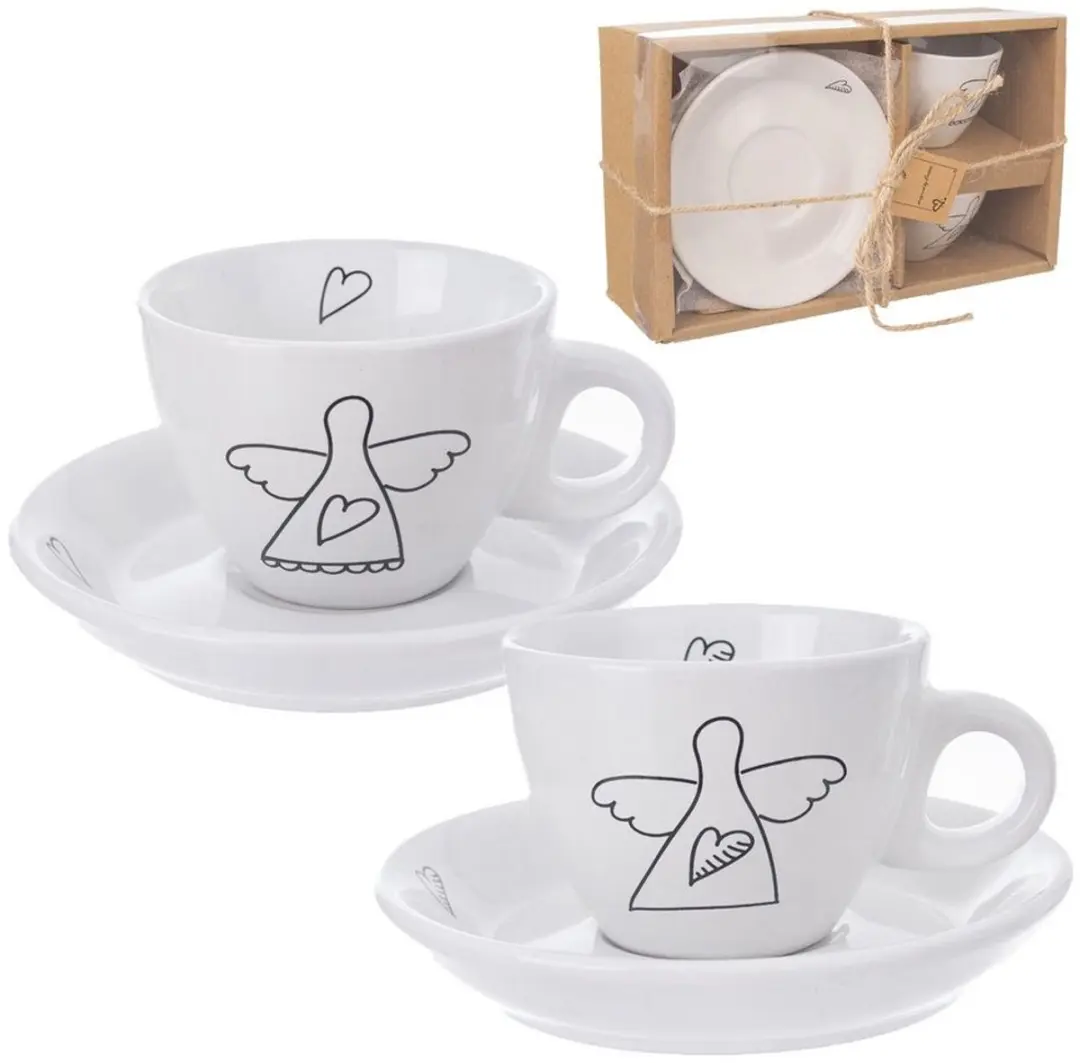 Orion Keramische Espresso Kopjes 90ml
