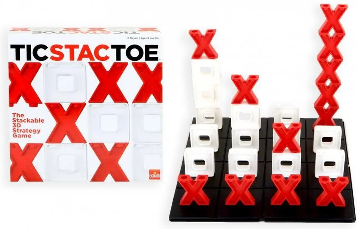 Goliath Tic Tac Toe 3D Bordspel