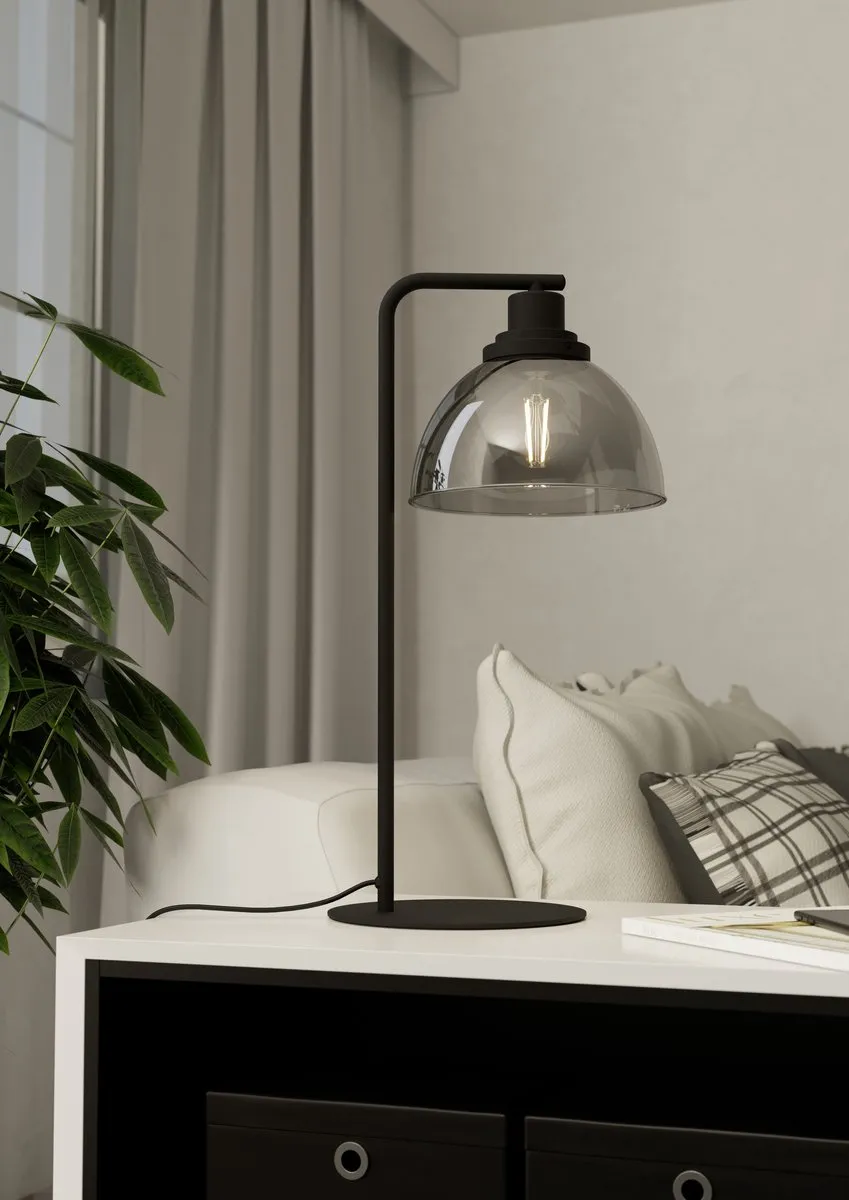 Eglo Beleser Tafellamp E27 - 50,5 cm - Zwart - afbeelding 6 van 6