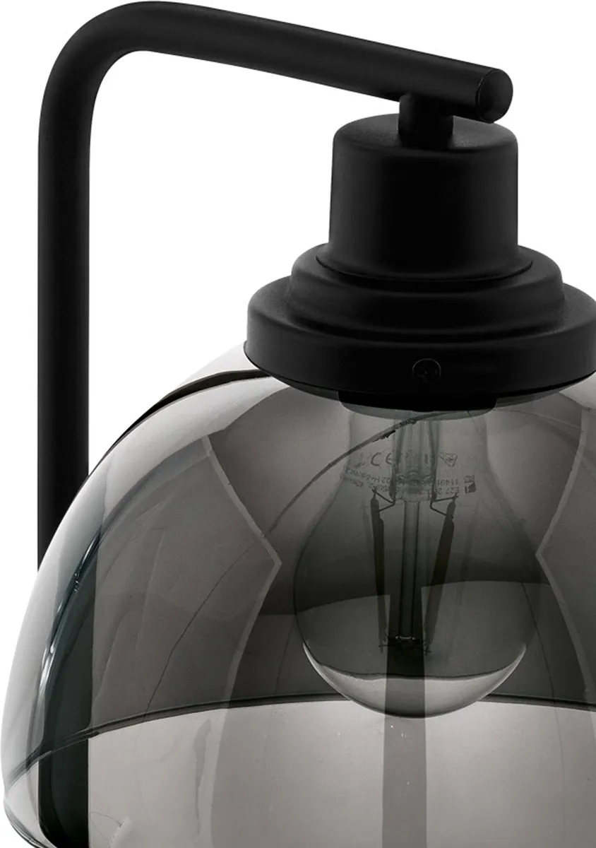 Eglo Beleser Tafellamp E27 - 50,5 cm - Zwart