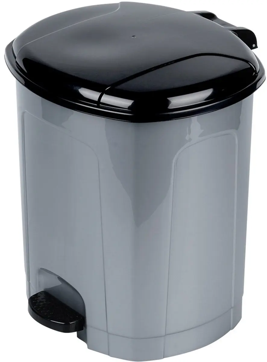 Orion Prullenbak 21L Pedaalbediening - Grijs