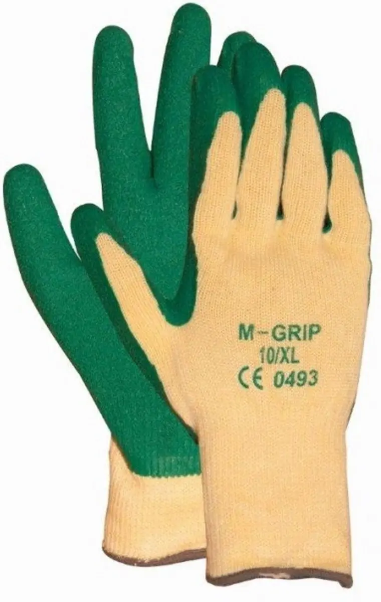 Oxxa M-Grip 11-540 Handschoen - XXL - Groen/Geel - 36 Stuks