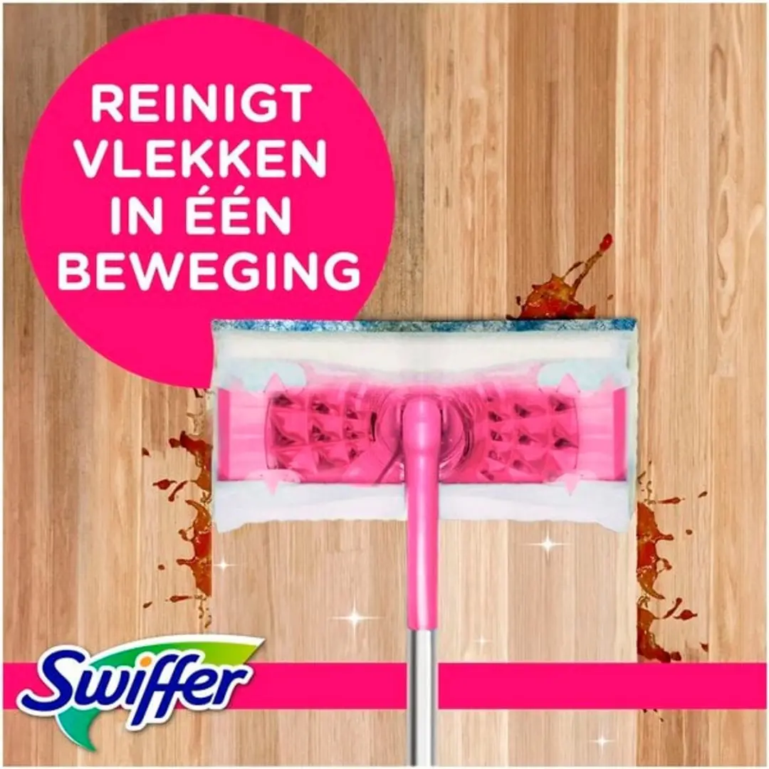 Swiffer Wet Refills Pink Blossom - 24 Stuks