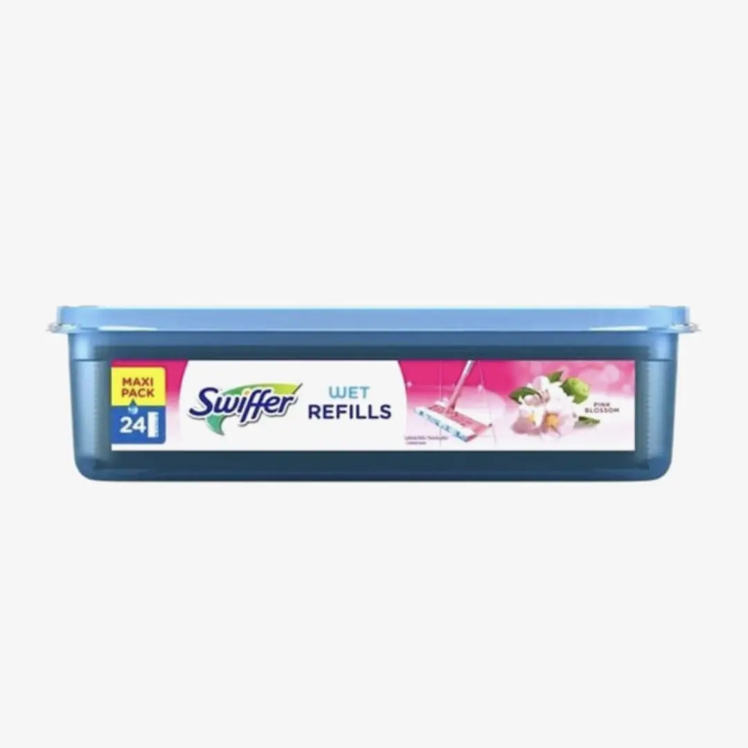 Swiffer Wet Refills Pink Blossom - 24 Stuks