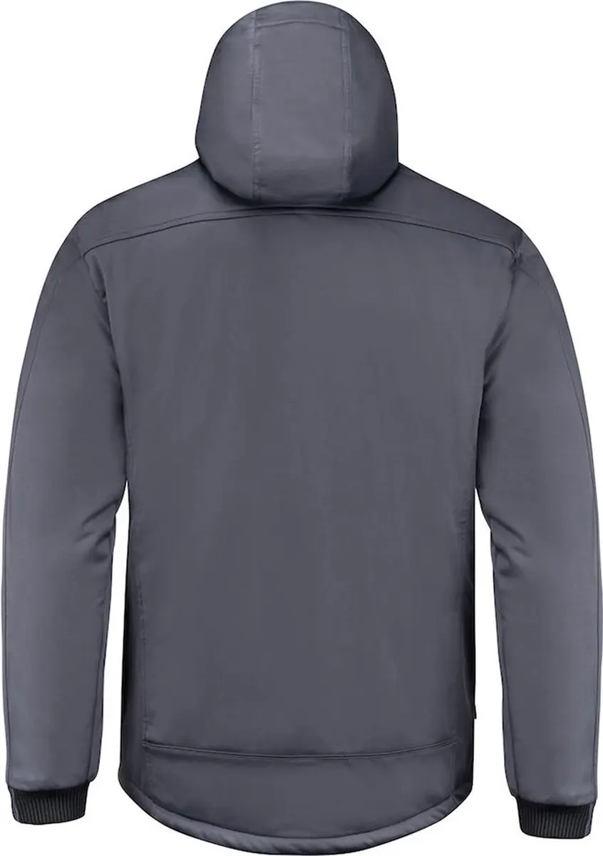 Jobman Softshell Jas Heren - Donkergrijs S