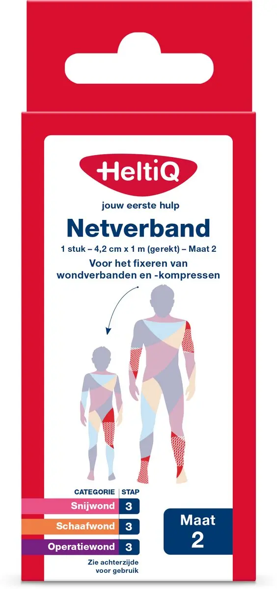 Heltiq Netverband 4,2cm x 1m