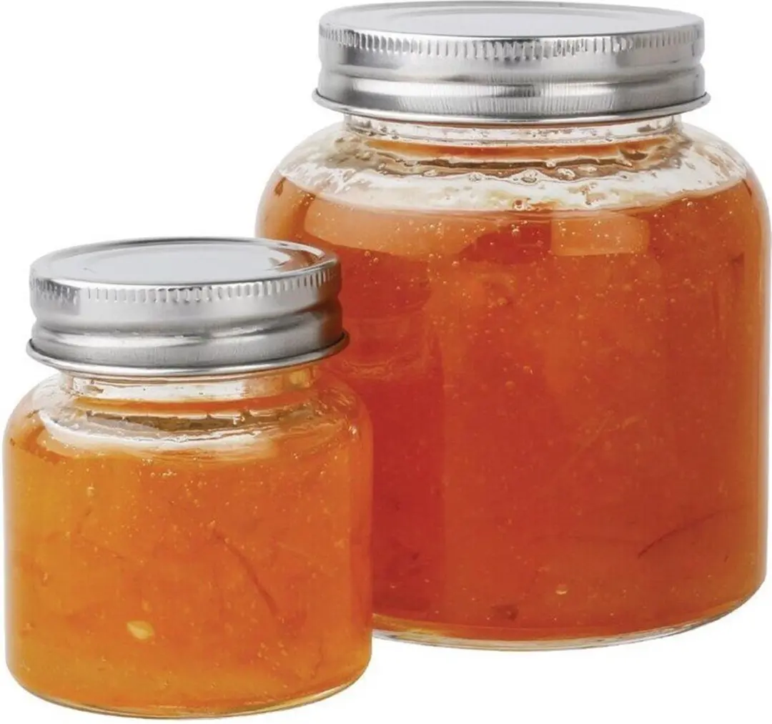 Vogue Glazen Pot CP083 550ml - 6 Stuks - Transparant