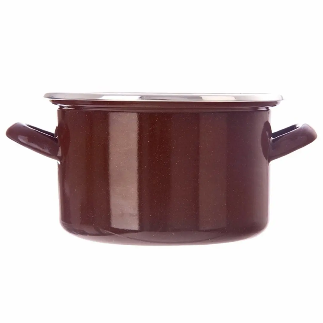 Orion Brown Retro Kookpan 2L - Inductie & Ovenbestendig