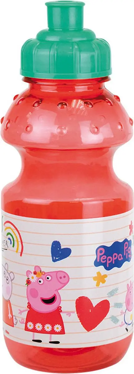 Peppa Pig Drinkfles Roze 350ml