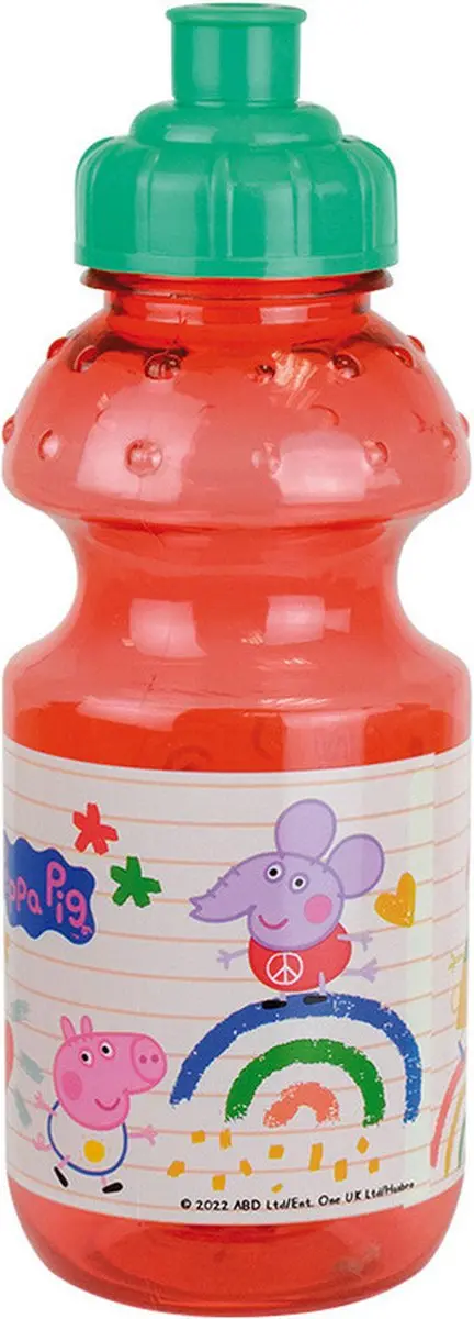 Peppa Pig Drinkfles Roze 350ml