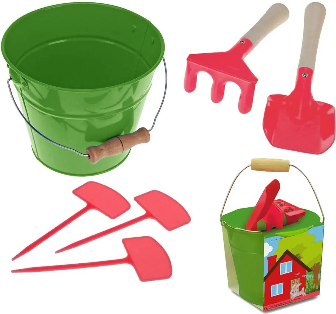 Talen Tools Emmertje met speelgoed/tools