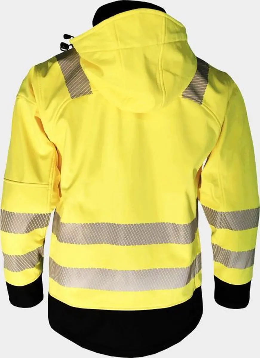 Herock Gregor High Viz Softshell Jack HV 1902 - Fluor geel
