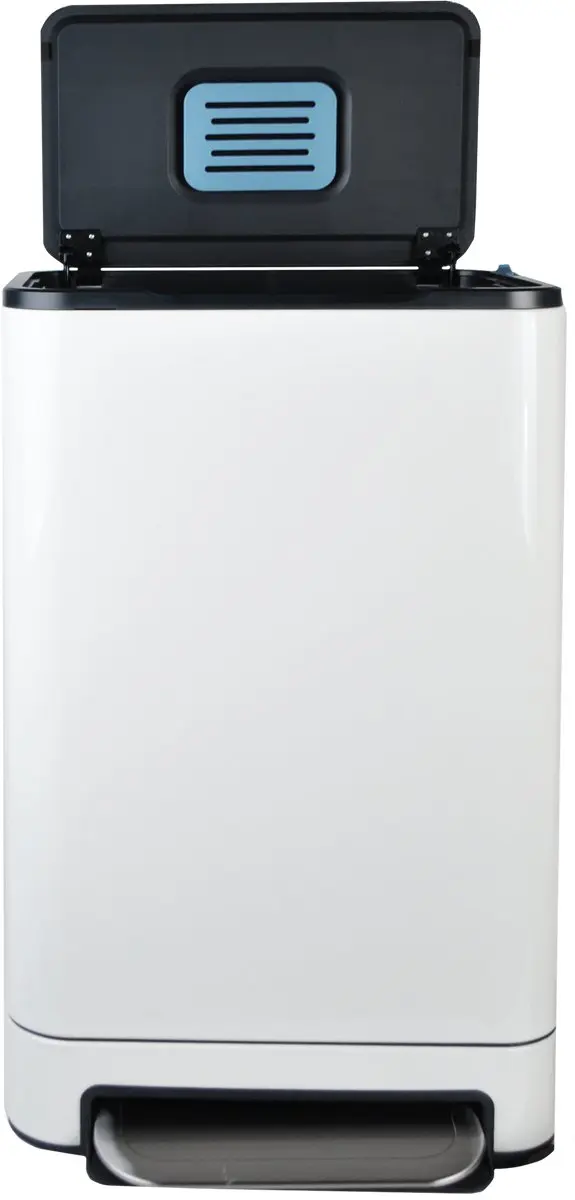 Desq Pedaal Prullenbak 6053.01 - 40L - Wit