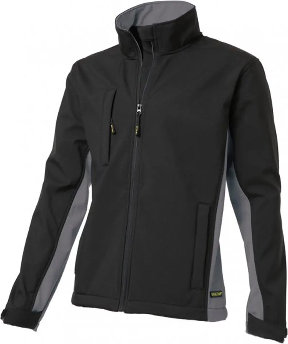 Tricorp Soft Shell Jack Bi-Color 5XL - Navy/Royalblauw
