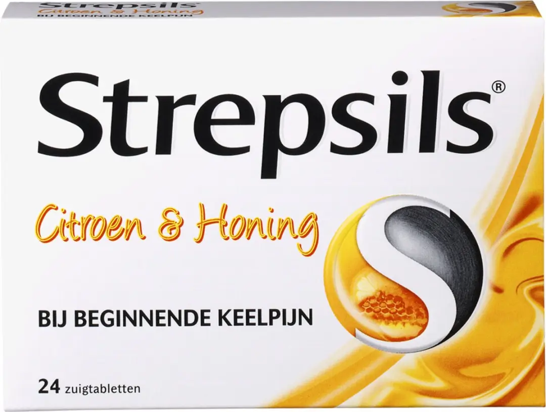 Strepsils Citroen & Honing Zuigtabletten