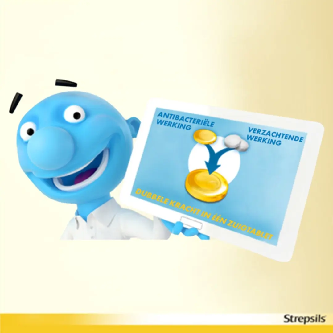 Strepsils Citroen & Honing Zuigtabletten - 48 Stuks