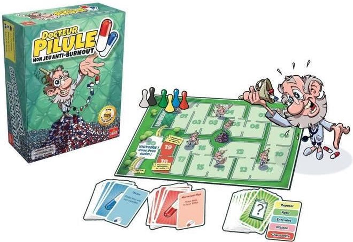 Goliath Gezelschapsspel Docteur Pilule Groen 228-delig (fr)