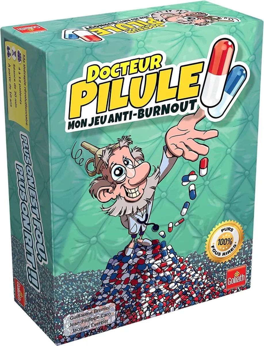 Goliath Docteur Pilule Gezelschapsspel 228-delig