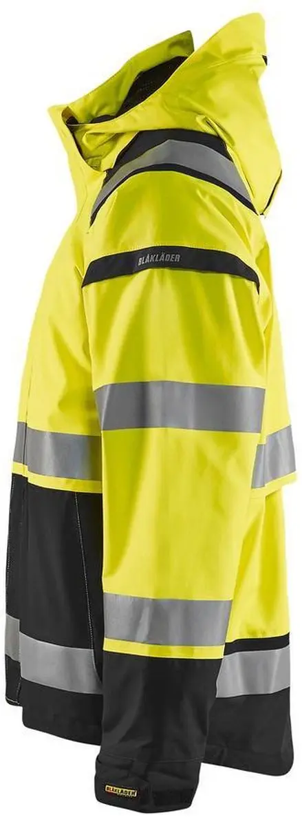 Blåkläder 4987-1987 Shell Jack High Vis - 4XL - Geel/Zwart
