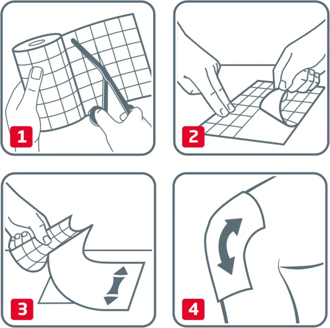 Leukoplast Fixomull Stretch Fixatiepleister 10x10cm