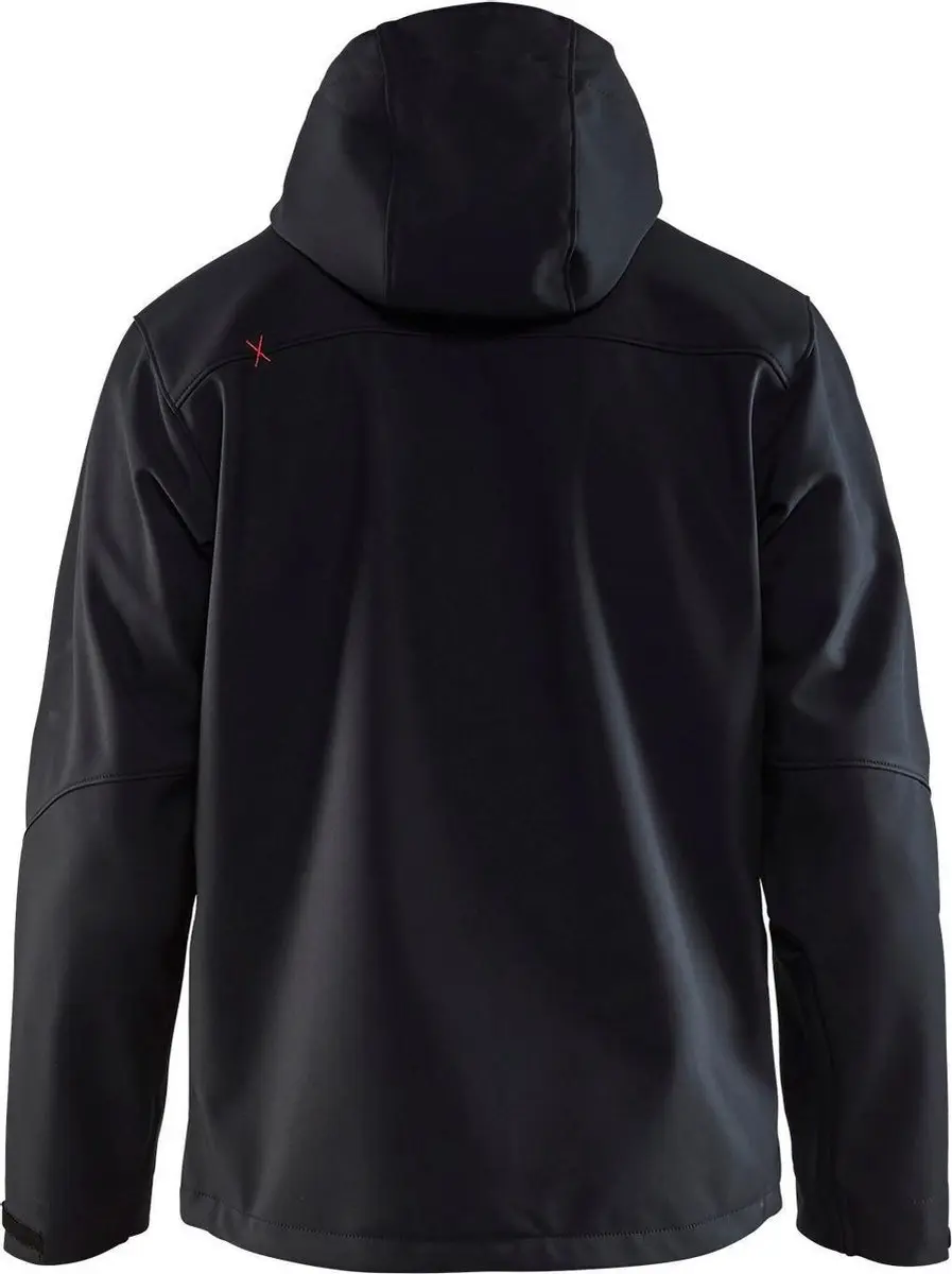 Blåkläder 4949-2517 Softshell Jack - XL - Zwart/Kobaltblauw
