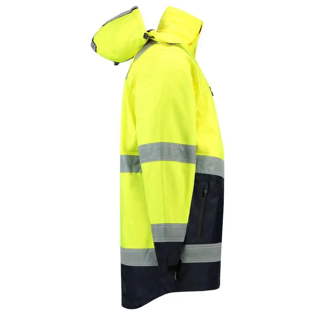 Tricorp Parka Werkjas 403004 - Fluor Geel/Navy 7XL