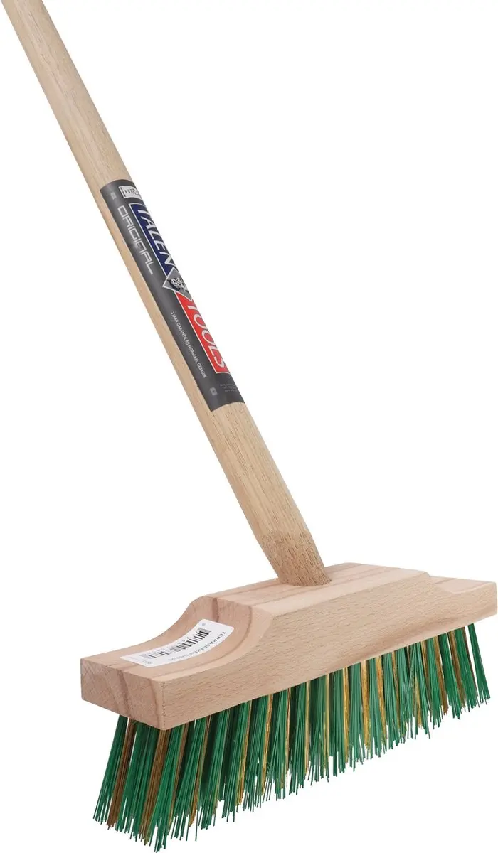 Talen Tools Terrasbezem Groot Staal - Meerkleurig
